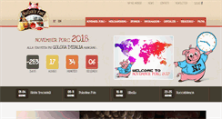 Desktop Screenshot of novemberporc.it